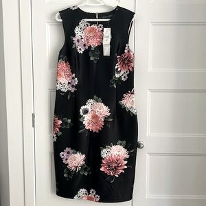 Floral sleeveless dress NWT